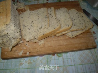 松软芝麻吐司的做法步骤：10