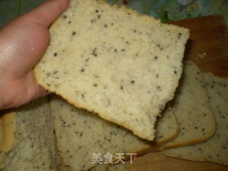 松软芝麻吐司的做法步骤：11