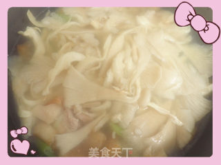 【当当小灶】~~美味可口的肉片汤~~的做法步骤：7
