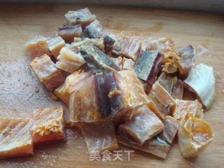 南瓜蒸腊鱼的做法步骤：3