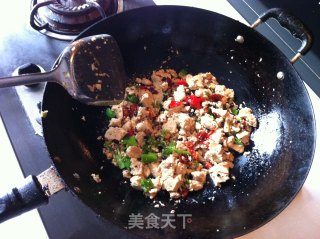 豆豉扒柴火豆腐的做法步骤：6