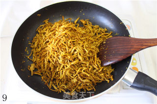 家庭简易版肉松的做法步骤：9