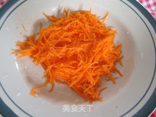 萝卜丝煎蛋的做法步骤：2