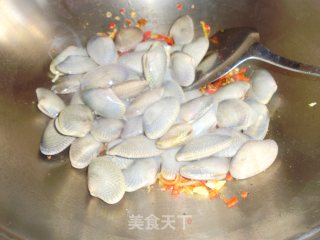 辣炒蛤蜊的做法步骤：5