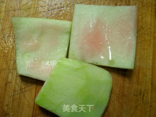 凉拌西瓜皮的做法步骤：3
