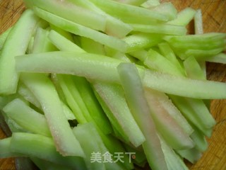 凉拌西瓜皮的做法步骤：4