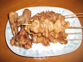鸡肉串的做法步骤：5