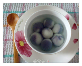 美丽心情*紫薯双色汤圆的做法步骤：9