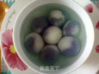 美丽心情*紫薯双色汤圆的做法步骤：12