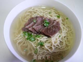清汤牛肉面的做法步骤：14