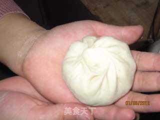韭菜肉水煎包的做法步骤：3