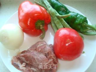 过油肉拌面——新疆味道的做法步骤：1