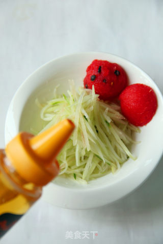 蜜呛瓜皮丝的做法步骤：5