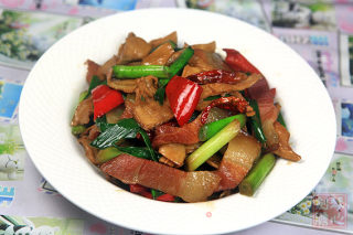 笋干炒腊肉的做法步骤：10