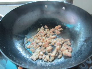 家常菜---豆角炒肉的做法步骤：3