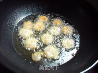 金丝虾球的做法步骤：10