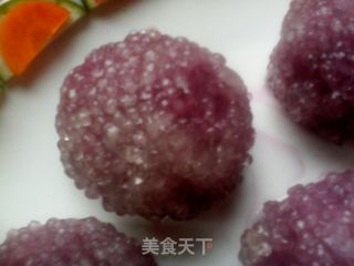 紫薯塔塔蒸的做法步骤：3