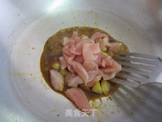 泰式咖喱鸡片的做法步骤：7
