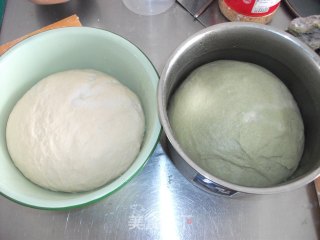 双色米粥馒头的做法步骤：4