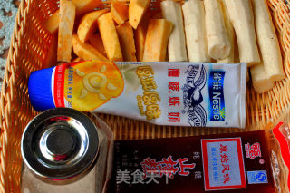 京糕糖双薯的做法步骤：1