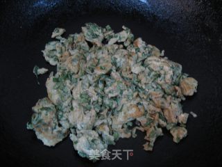 香椿炒鸡蛋的做法步骤：6