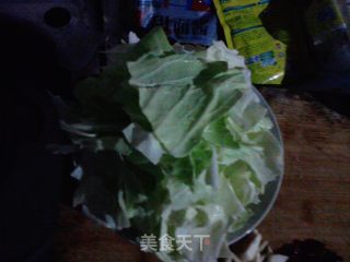 手撕包菜的做法步骤：3