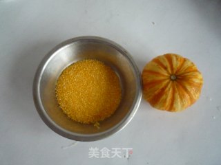 玉米渣南瓜粥的做法步骤：1