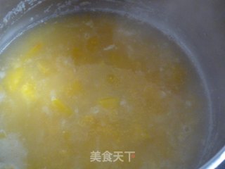 玉米渣南瓜粥的做法步骤：7