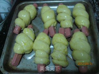 肠仔包的做法步骤：13