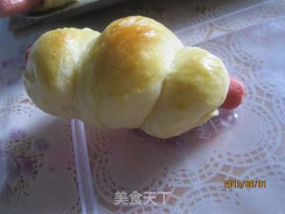 肠仔包的做法步骤：15