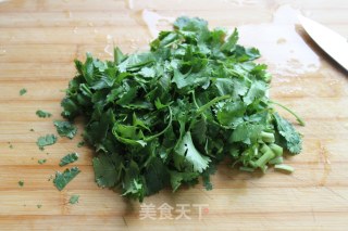 香菜百叶丝的做法步骤：5