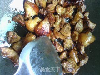 百变土豆——红烧肉的做法步骤：14