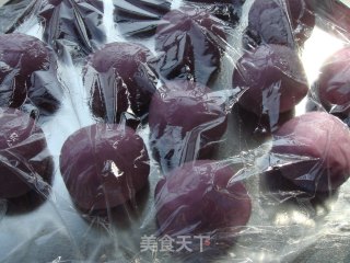 植物油版紫薯酥的做法步骤：3