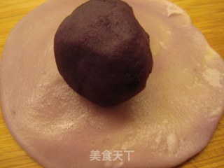 植物油版紫薯酥的做法步骤：8