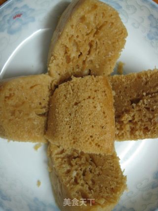 香软甜甜的发糕（马拉糕）的做法步骤：9