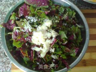 苋菜鸡蛋馅饼的做法步骤：4