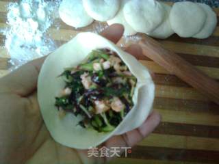 苋菜鸡蛋馅饼的做法步骤：11