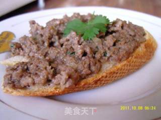 牛肉烧多士的做法步骤：6