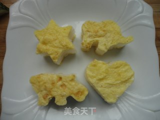 花样米饭之一   饼干磨具造型米饭的做法步骤：7