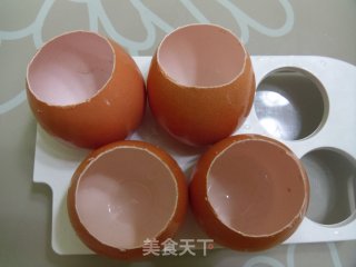 时尚新吃法——原壳鸡蛋布丁的做法步骤：3