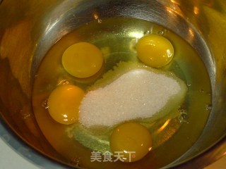 千叶纹蛋糕----蛋糕也来穿花衣的做法步骤：3