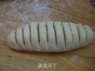花式葱香火腿面包的做法步骤：8