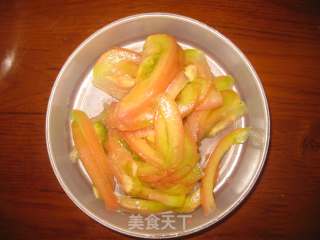酸辣圆白菜的做法步骤：3