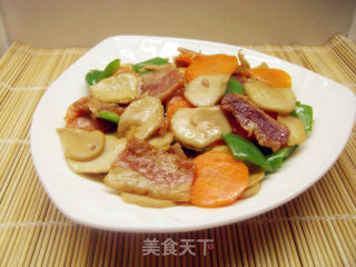 干煸培根杏鲍菇的做法步骤：10