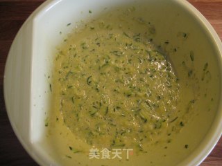 咖喱西葫芦饼的做法步骤：4