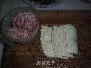 肉末豆腐的做法步骤：1