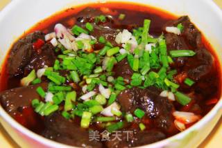 酸辣鸭血的做法步骤：4