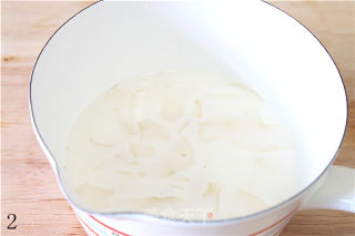 木瓜杏仁冻的做法步骤：2