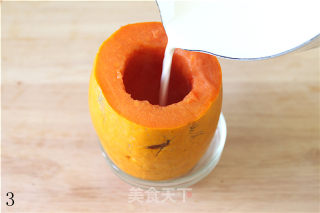 木瓜杏仁冻的做法步骤：3