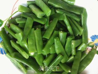四季豆炒肉丝的做法步骤：7